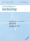 Current Opinion in Anesthesiology雜志封面